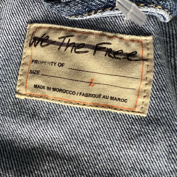 We The Free Fast Lane Denim Moto - Picture 14 of 15